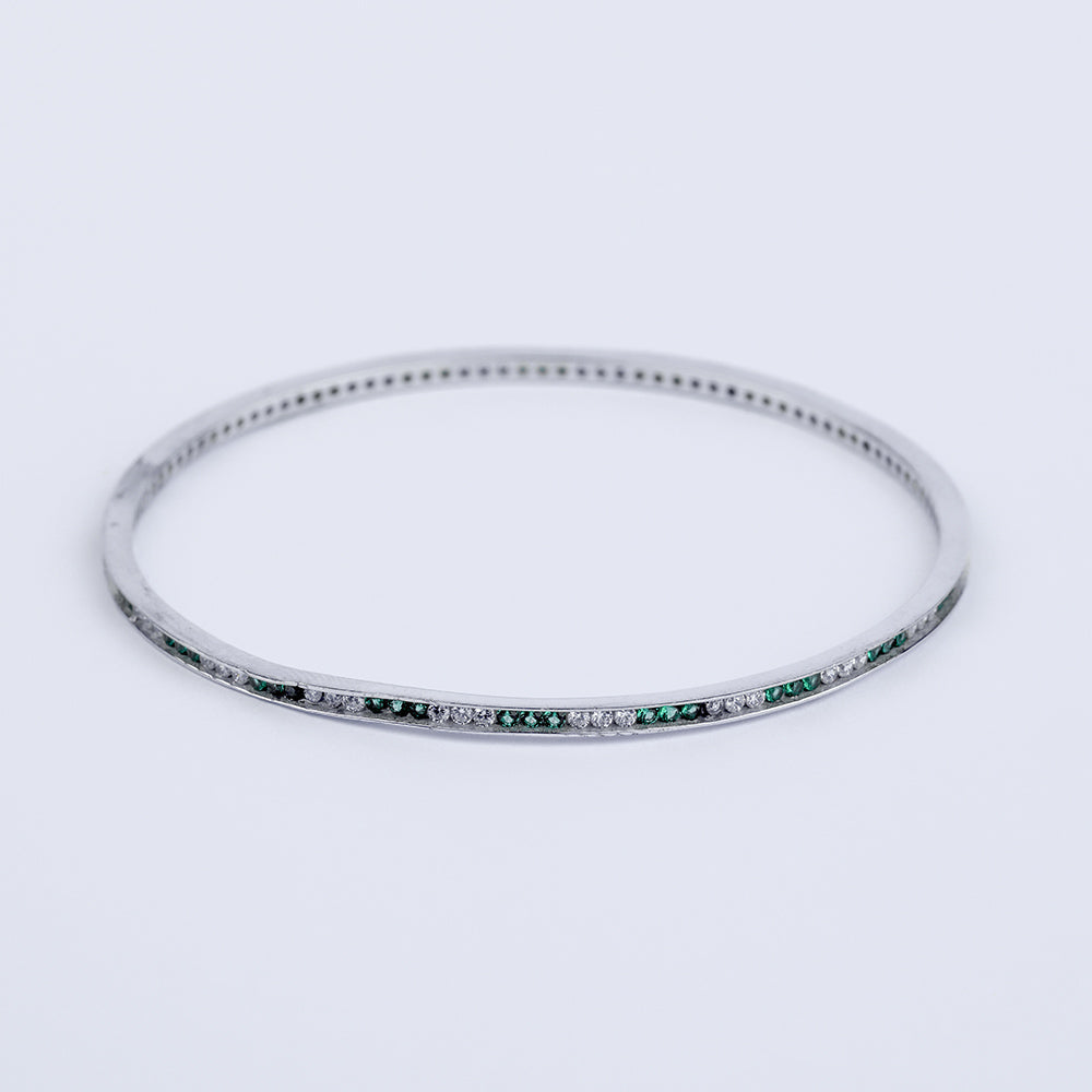 Delicate Colour Diamond Strap Bracelet